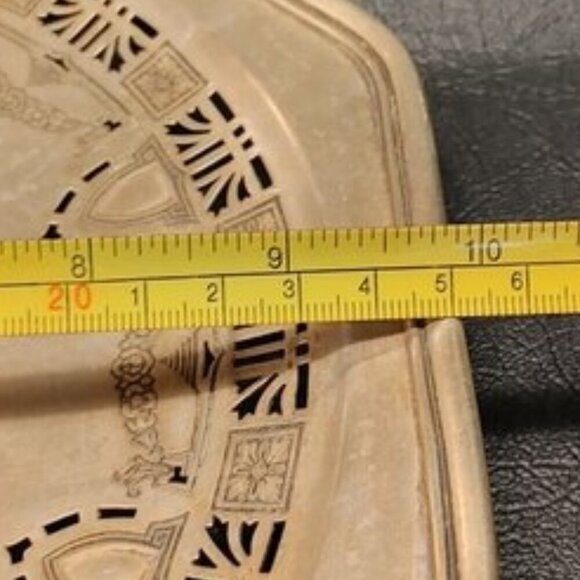 Vintage VBC NS 2388 Silverplate Dish Tray with Cutout Patterns - Picture 6 of 6